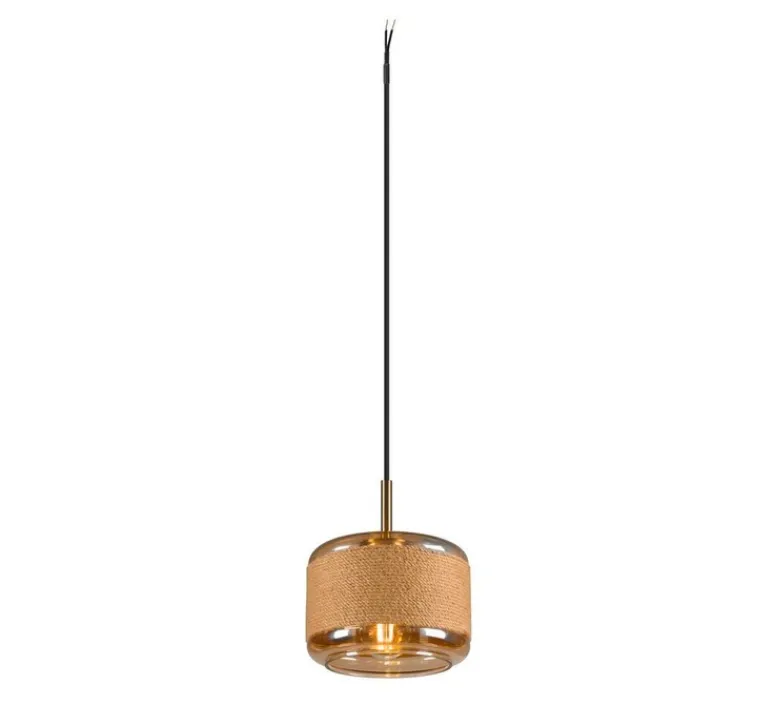 Suspension*SLV Suspension, Pantilo Rope 19, sans rosace, , Ø18,5cm, H22cm - or