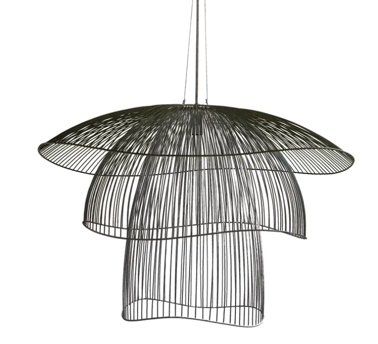 Suspension, Papillon L, noir, Ø100cm, H65cm - Forestier