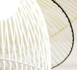 Suspension*Forestier Suspension, Papillon S, Bleu, vert, blanc, Ø56cm, H38,4cm - Bleu,vert,blanc