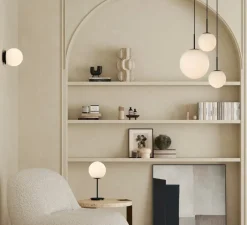 Suspension*ACB Suspension, Parma, , IP44, Ø30cm, H45cm - noir