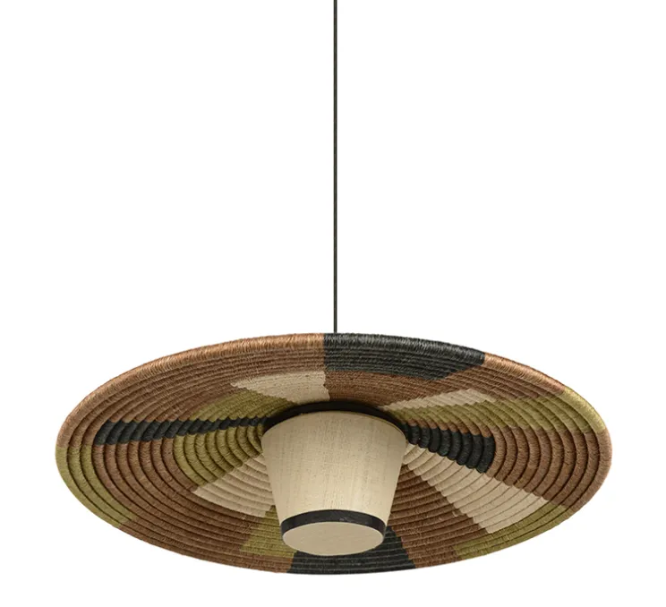 Suspension, Parrot M, marron, Ø60cm, H21cm - Forestier