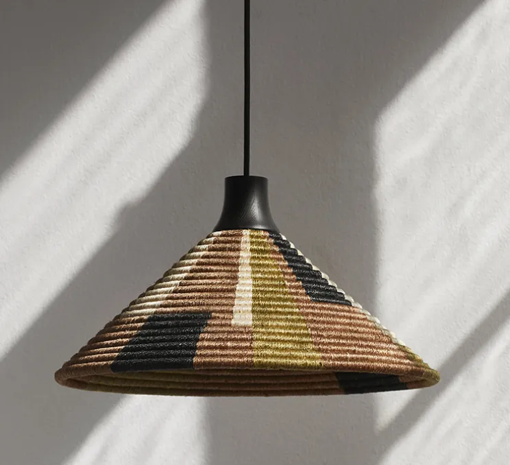 Suspension, Parrot S, marron, Ø40cm, H22cm - Forestier