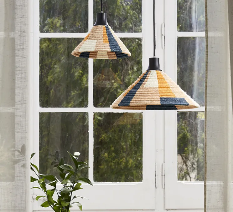 Suspension, Parrot S, sable, Ø40cm, H22cm - Forestier