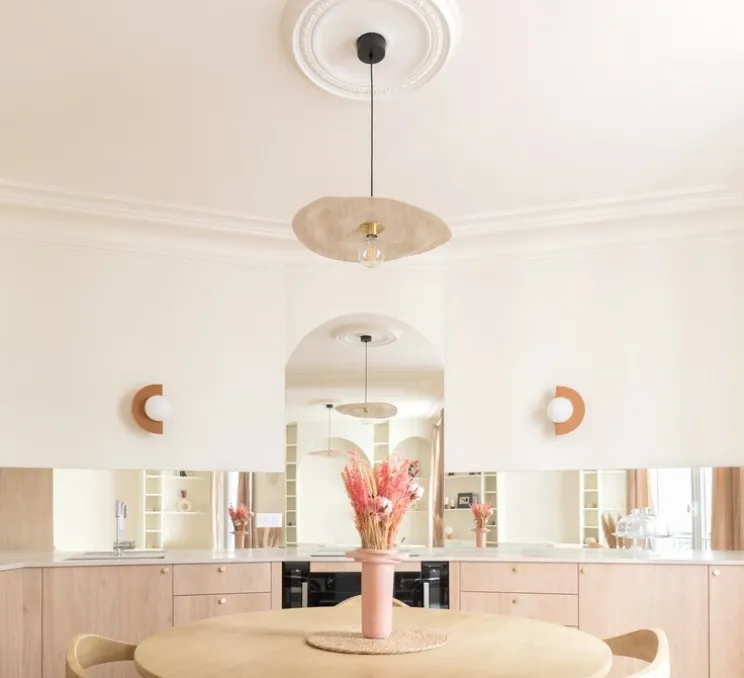 Suspension, Parrot S, sable, Ø40cm, H22cm - Forestier