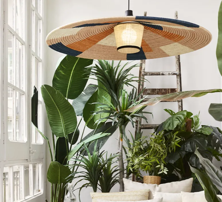 Suspension*Forestier Suspension, Parrot XL, , Ø100cm, H24cm - sable