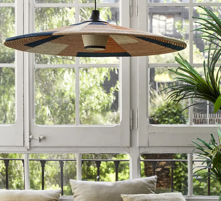 Suspension*Forestier Suspension, Parrot XL, , Ø100cm, H24cm - sable