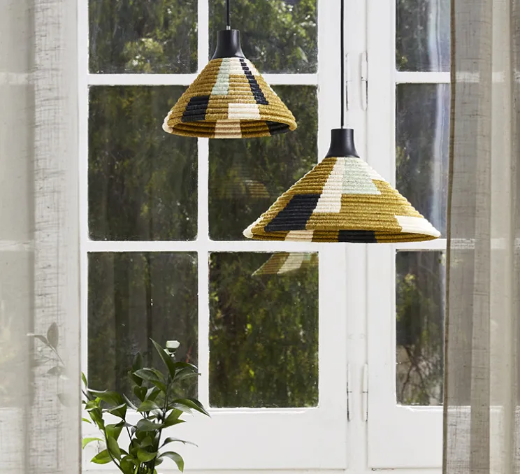 Suspension, Parrot XS, vert, Ø26cm, H18cm - Forestier