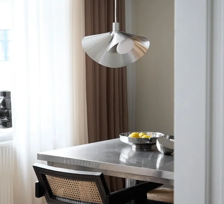 Suspension*Frandsen Suspension, Peel, , L27,5cm, H24,8cm - acier inoxydable brossé