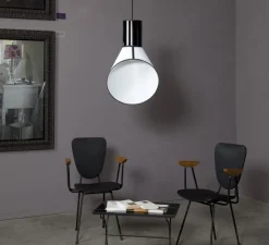 Suspension*DesignHeure Suspension, Petit Cargo, , H65cm - noir, blanc