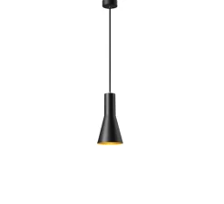 Suspension, Phelia, noir,or Ø13cm, H25,5cm - SLV
