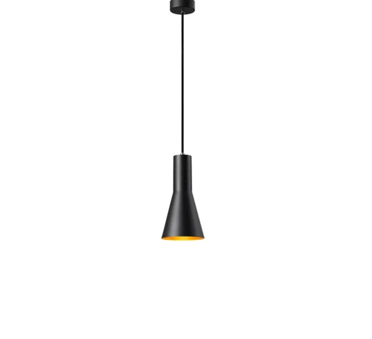 Suspension, Phelia, noir,or Ø13cm, H25,5cm - SLV