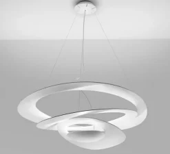 Suspension, Pirce, blanc, LED, dim, 3000K, 3313 lm, L94cm, H28cm - Artemide