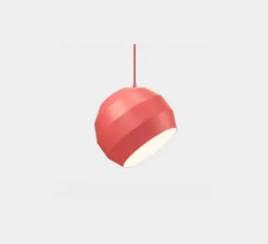 Suspension*Vitamin Suspension, Pitch, , Ø30cm, H25cm - corail électrique