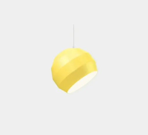 Suspension, Pitch, jaune, Ø30cm, H25cm - Vitamin