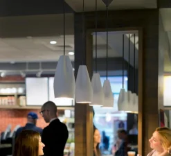 Suspension, Pleat Box 13, blanc, Ø11,5cm, H26cm - Marset