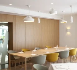 Suspension, Pleat Box 24, blanc, H18cm, Ø21cm - Marset