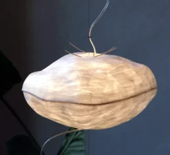 Suspension*Celine Wright Suspension, Points de Suspension, branchement sol, , L50cm, H250cm - blanc