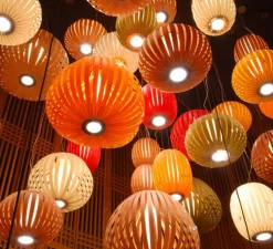 Suspension, Poppy, blanc ivoire, Ø63cm - LZF