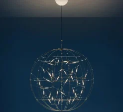 Suspension, Pota 50 S, or, LED, 2700K, Ø50cm - Catellani & Smith