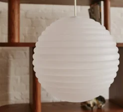 Suspension, Press Frosted Large, verre givré, IP55, LED, 2700K, Ø30cm - Tom Dixon