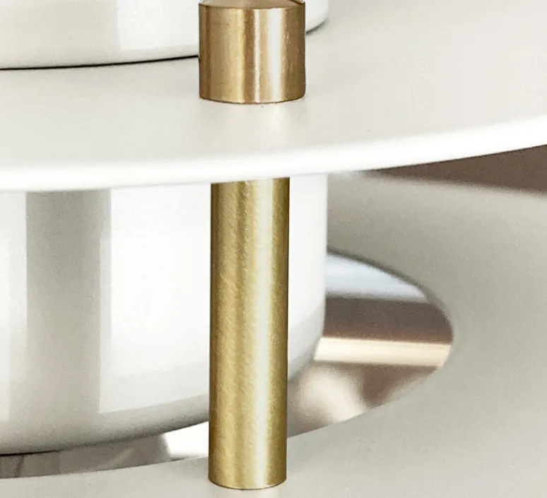 Suspension*Belid Suspension, Primus V, , Ø47,5cm, H21,2cm - sable et laiton