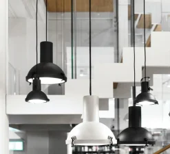 Plafonnier & Spot*Nemo Lighting Suspension, Projecteur 165, , Ø22cm, H18cm - bleu