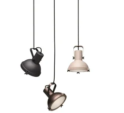 Plafonnier & Spot*Nemo Lighting Suspension, Projecteur 165, , Ø22cm, H18cm - bleu