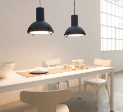 Suspension*Nemo Lighting Suspension, Projecteur 365, , Ø37cm, H38cm - bleu