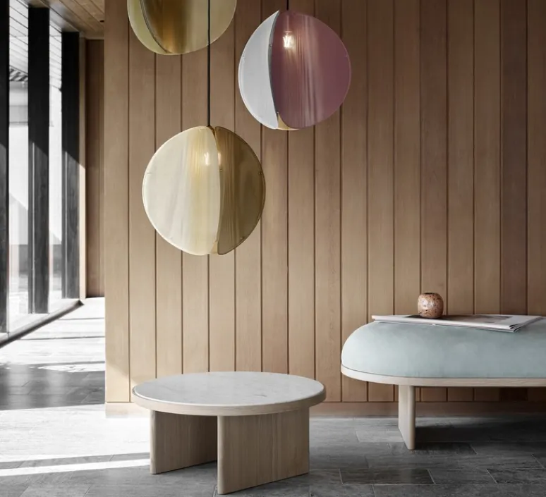 Suspension*Please Wait to be Seated Suspension, Proxima, , Ø46cm, H47cm - laiton