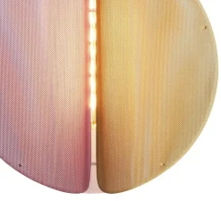 Suspension, Proxima, laiton, gris cendre, rose indien, Ø46cm, H47cm - Please Wait to be Seated