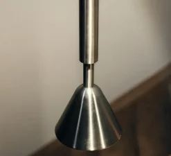 Suspension, Pyl, grande, acier, LED, dim, 2700K, 970 lm, Ø21,6cm, H110cm - Petite Friture