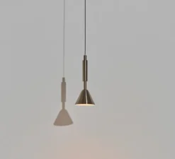 Suspension, Pyl, petite, acier, LED, dim, 2700K, 970 lm, Ø21,6cm, H54cm - Petite Friture
