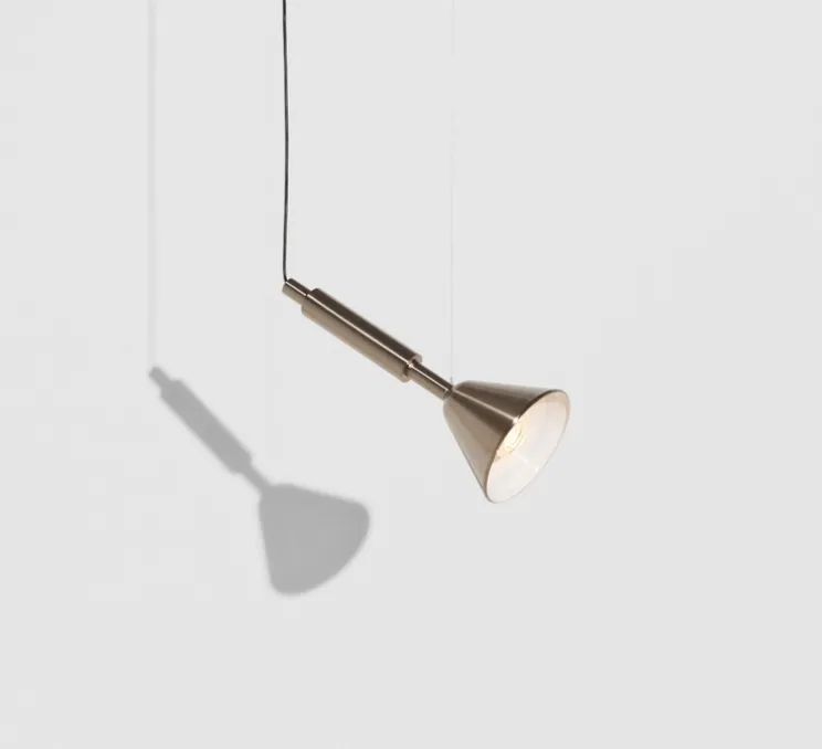 Suspension, Pyl, petite, acier, LED, dim, 2700K, 970 lm, Ø21,6cm, H54cm - Petite Friture