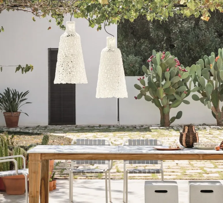 Suspension*Gervasoni Suspension, Random 96 , , IP44, Ø35cm, H70cm - blanc