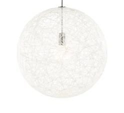 Suspension*Moooi Suspension, Random Light II, Small, câble 10m, , Ø50cm, H50cm - blanc