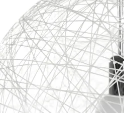 Suspension*Moooi Suspension, Random Light II, Small, câble 10m, , Ø50cm, H50cm - blanc