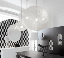 Suspension*Moooi Suspension, Random Light II, Large, , Ø105cm, H105cm - blanc