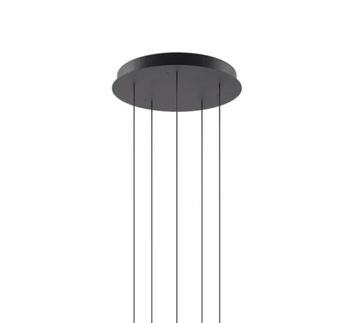 Suspension*Lodes Suspension, Random solo cluster 5 pièces avec rosace, , LED, dim, 2700K, 450 lm, Ø38cm, H130cm - rose, transparent
