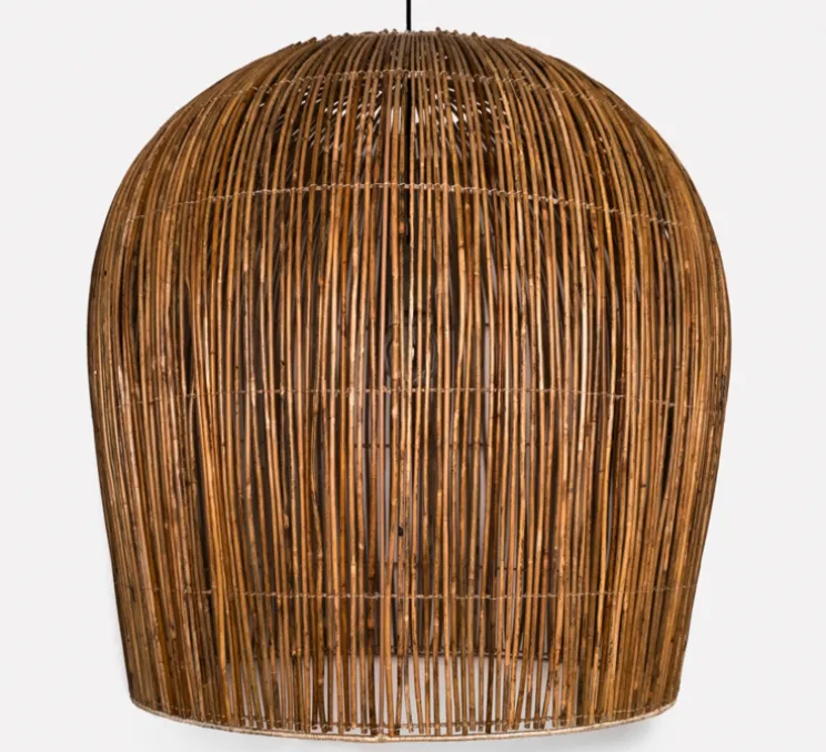 Suspension, Rattan Bulb L, naturel, Ø91cm, H95cm - Ay Illuminate