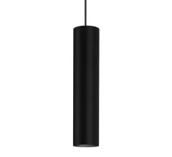 Suspension*Wever&Ducré Suspension, Ray 3.0 LED, sans rosace, , LED, dim, 3000K, 425 lm, Ø6,7cm, H30cm - noir