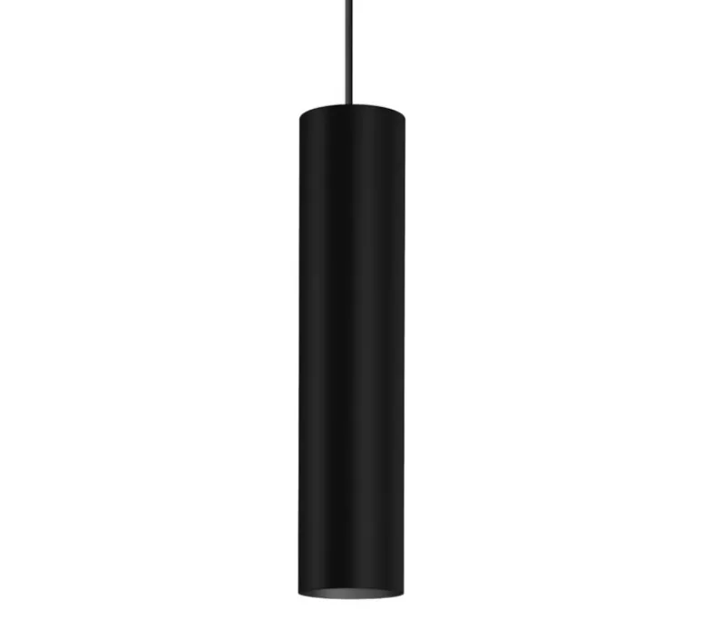 Suspension*Wever&Ducré Suspension, Ray 3.0 LED, sans rosace, , LED, dim, 3000K, 425 lm, Ø6,7cm, H30cm - noir