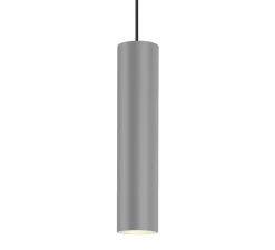 Suspension*Wever&Ducré Suspension, Ray 3.0 PAR16 sans rosace, , Ø6,7cm, H30cm - aluminium brossé