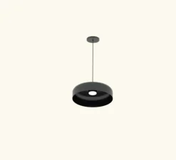 Suspension, Rea, noir mat, Ø38cm, H10cm - Robin