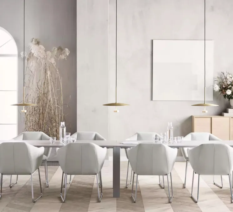 Suspension, Reflection, laiton, 2700K, 732lm, L40cm, H36,5 cm - Bolia