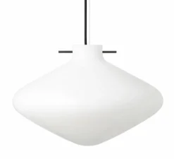 Suspension, Repose 400, blanc & noir, Ø40cm, H27cm - lyfa