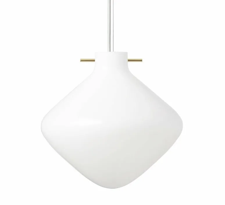 Suspension*Lyfa Suspension, Repose 260, , Ø26cm, H25,2cm - blanc, or