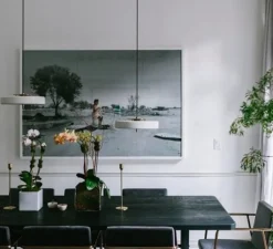 Suspension, Revolve, blanc, LED, Ø35cm, H40cm - Bert Frank