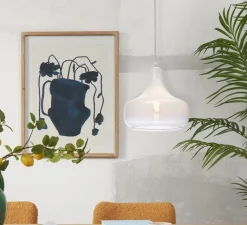 Suspension*It's about Romi Suspension, Reykjavik L, , Ø25cm, H25cm - blanc laiteux dégradé