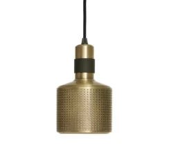 Suspension, Riddle, laiton, LED, L9cm, H19cm - Bert Frank