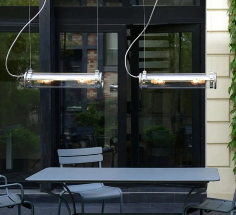 Suspension*Sammode Suspension, Rimbaud 133, , IP66, L68,5cm, H15,8cm - argent